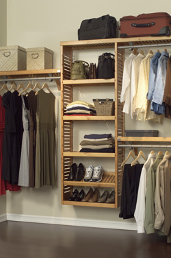 Paradise Closet and Storage, Closet Systems, storage systems installed in NW Florida
John Louis Home, Standard Closet System, closet systems delivered nationwide, Paradise Closets and Storage
